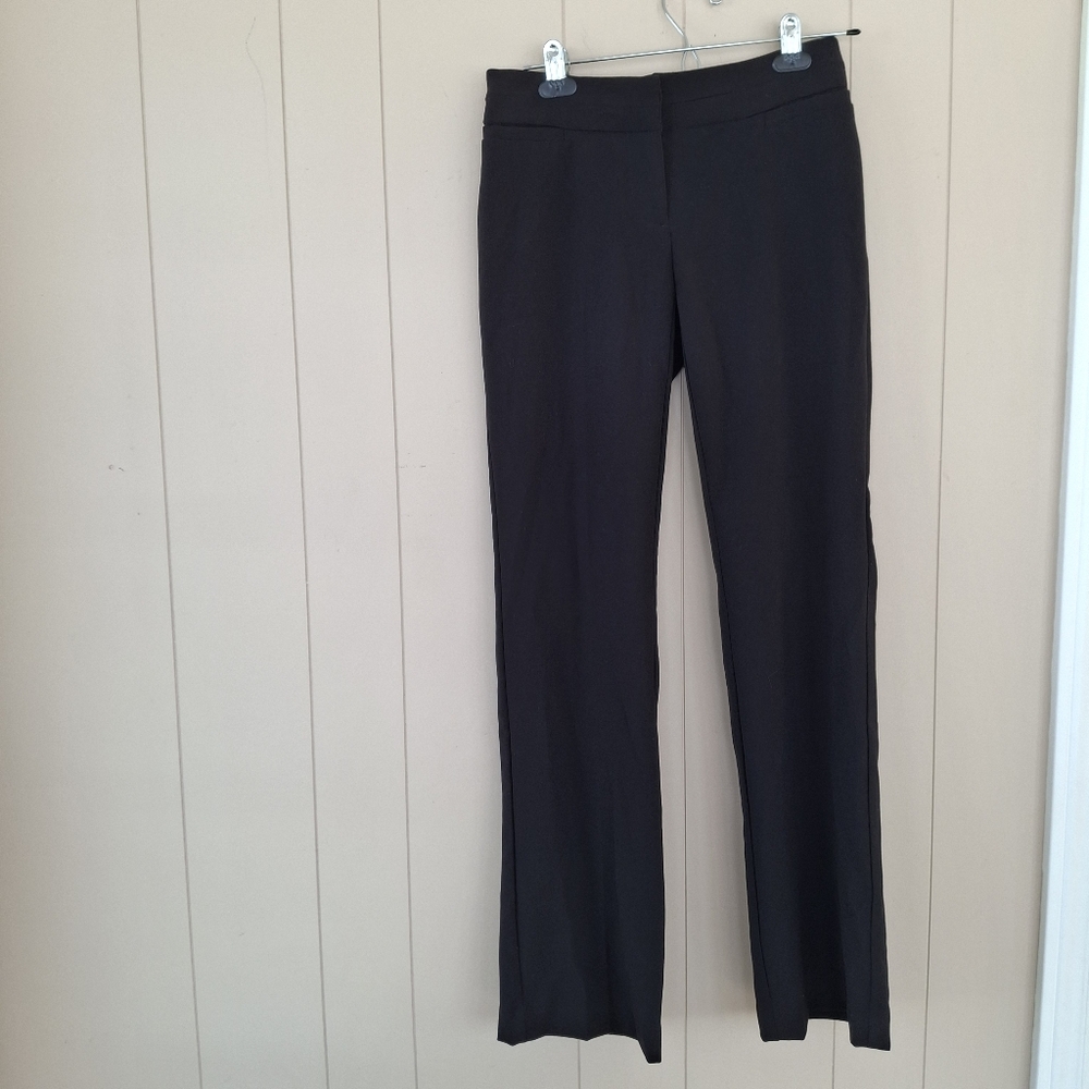 Size 2 Midrise Straight Bootcut Black Dress Pants Ricki's NWT